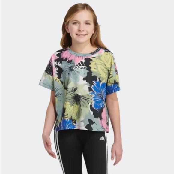 OVERSIZED ALLOVER PRINT LOGO TEE - Picture 3 of 4